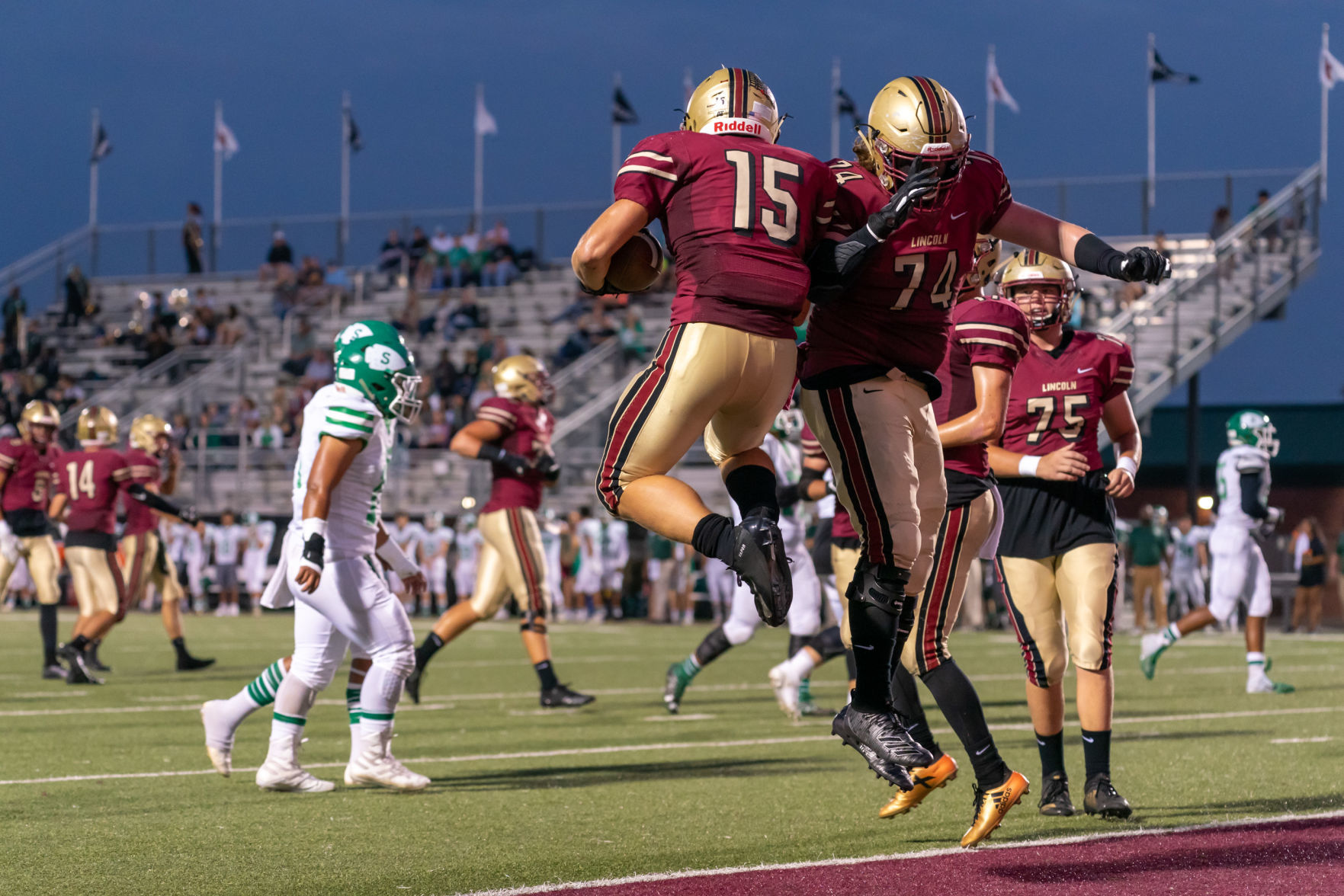 No. 2 Class 3A: Lincoln Christian Bulldogs (9-0)